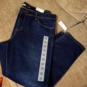 NWT old navy blue jeans Power Straight